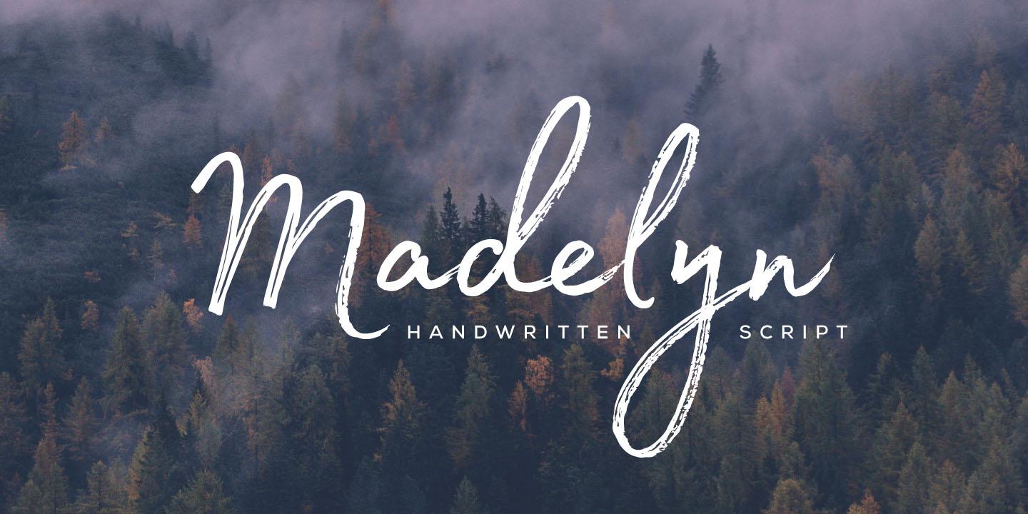 Madelyn / Fontfabric