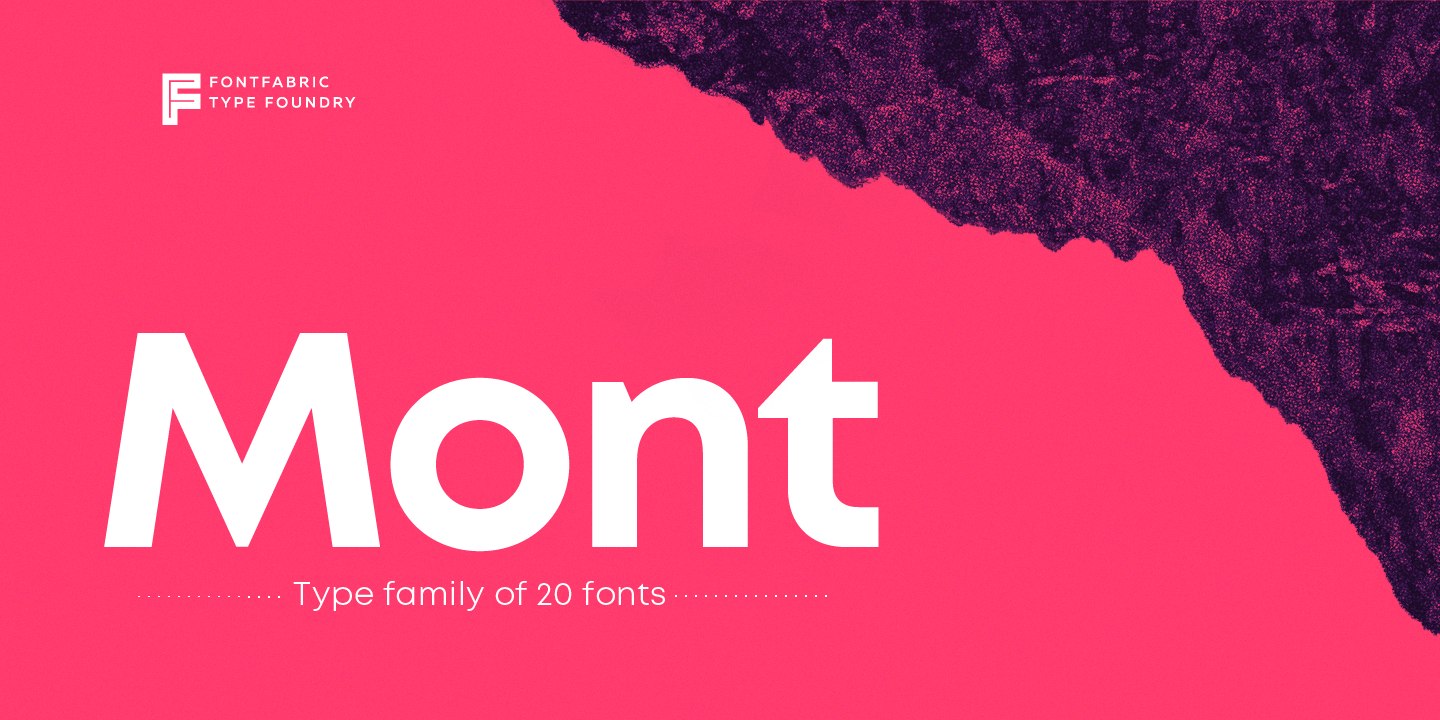 Mont / Fontfabric