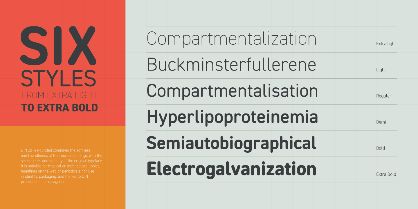 DIN 2014 Rounded / Paratype