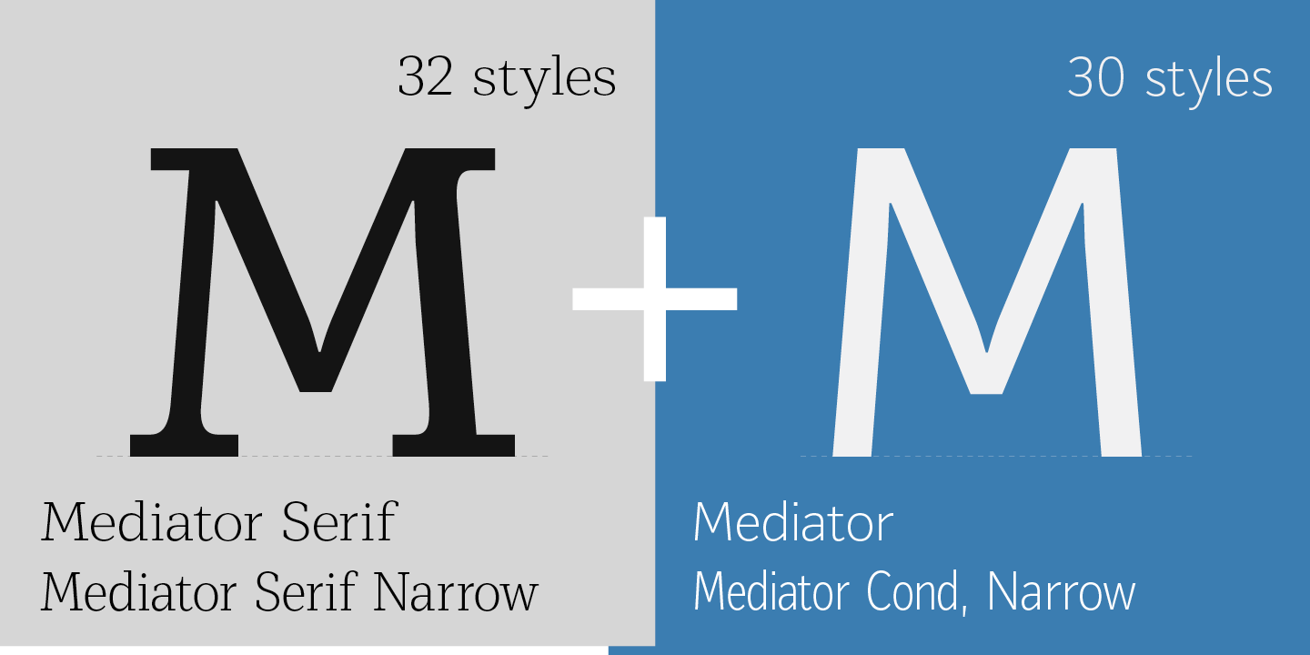 Mediator Serif / Paratype