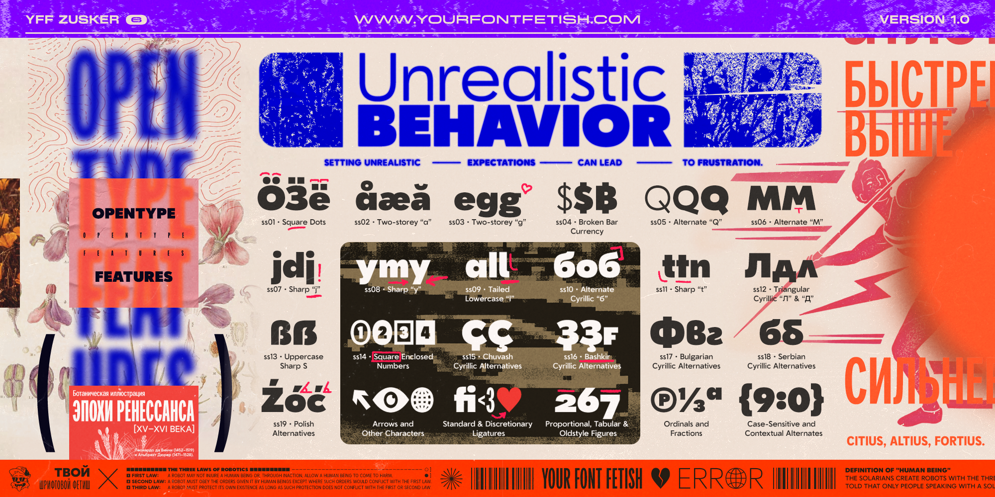 Your Font Fetish